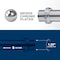 Everflow Slip Elbow for Tubular Drain Applications, 22GA Chrome Plated Brass 1-1/4"x8" 1198 - alternate 5